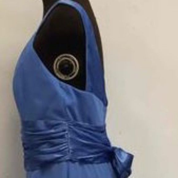 NWT Stunning David's Bridal Women's Blue Dress S12 - Picture 5 of 10